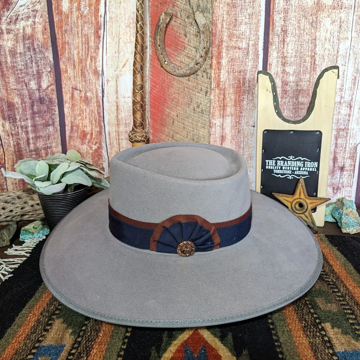 4X Wool Felt Hat the "Cowpuncher" by Bailey   W18RDA