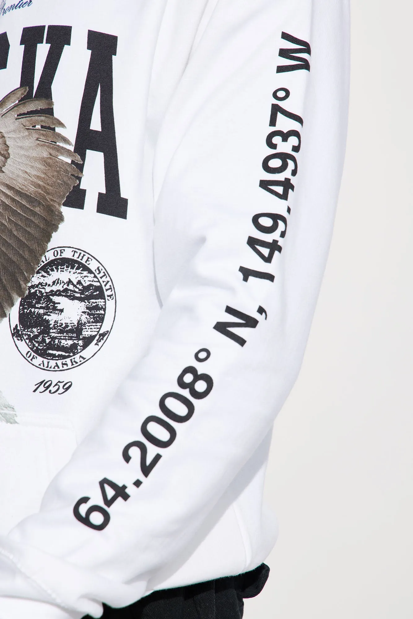 Alaska Hoodie - White