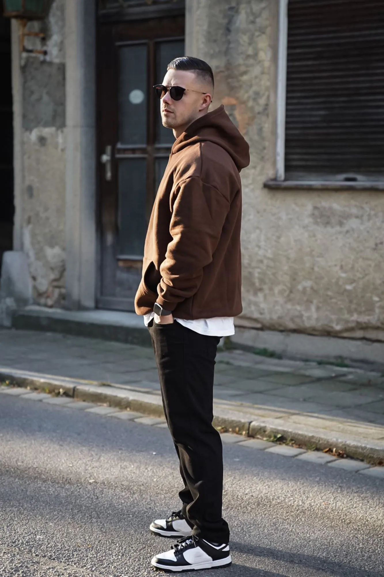 Always Ready Vintage Hoodie - Brown