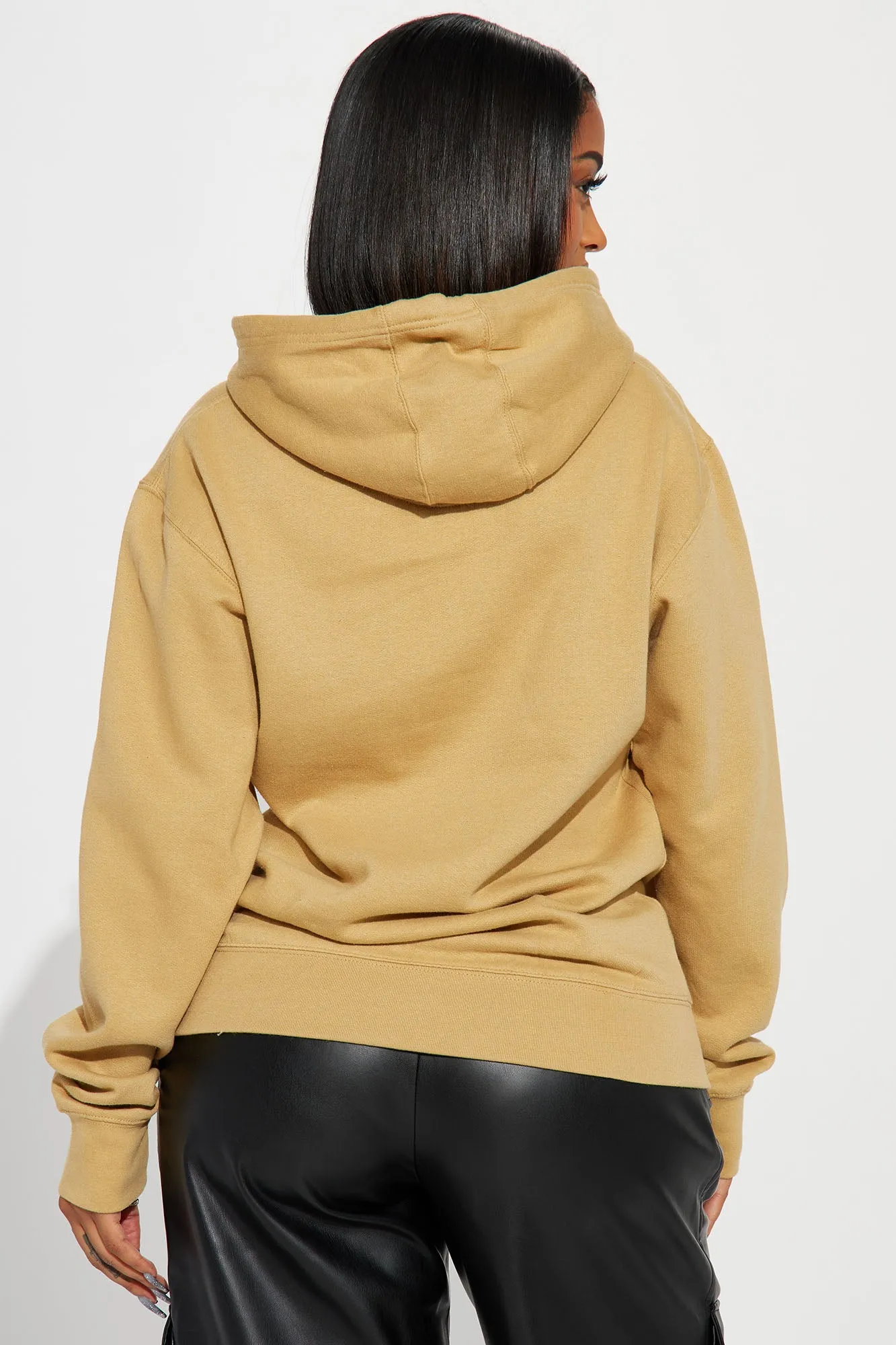 Anywhere In New York Hoodie - Taupe