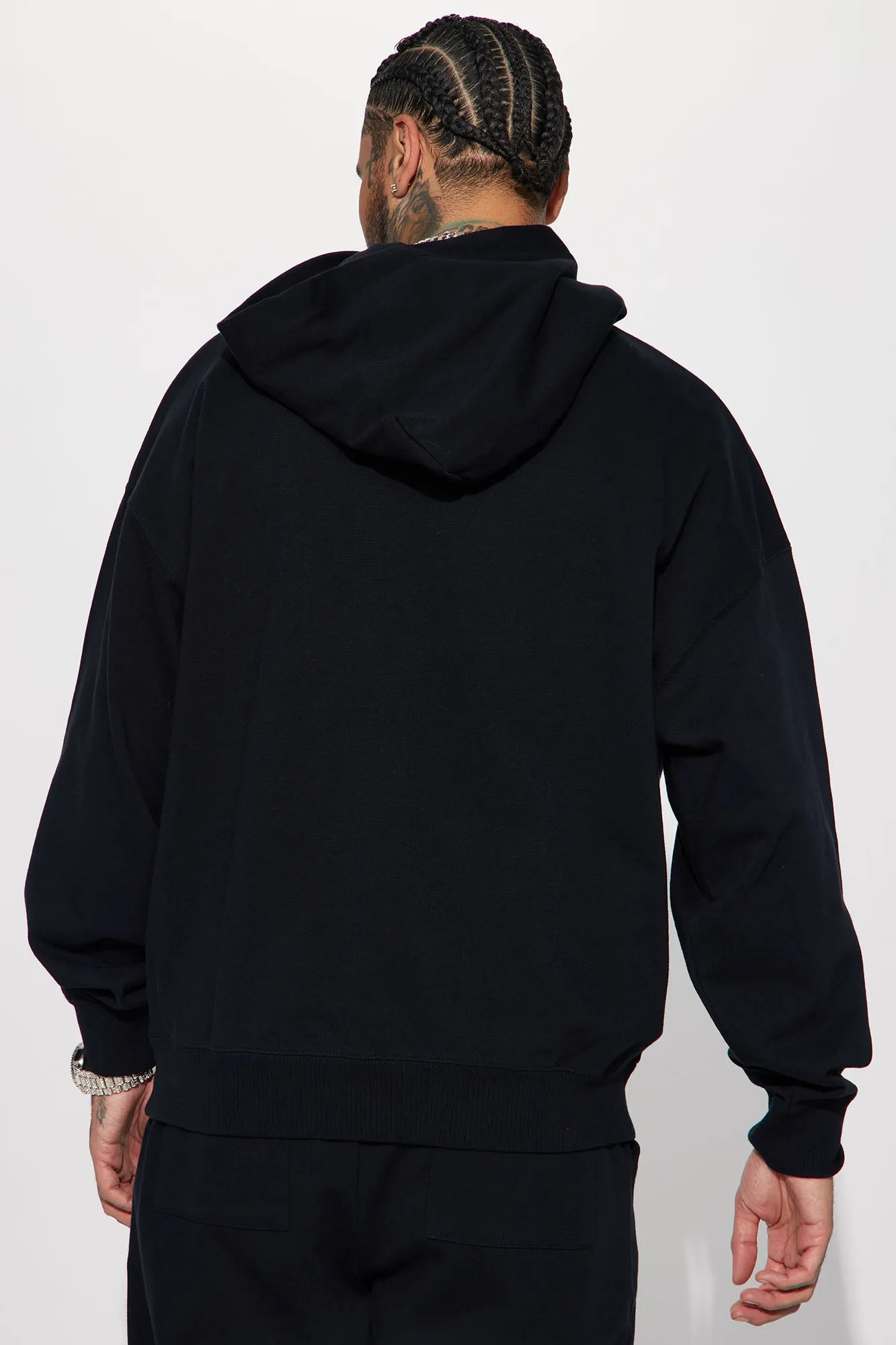 As I See It French Terry Hoodie - Black