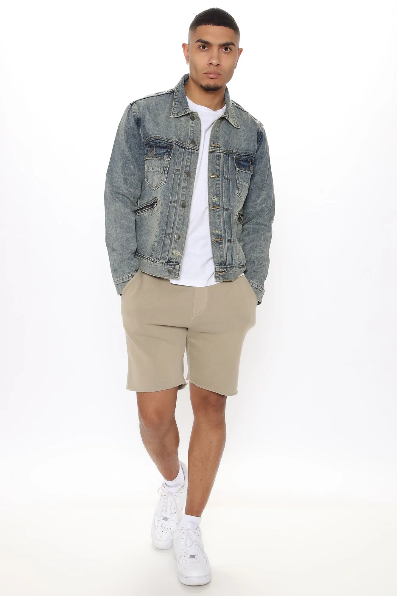 Asher Active Shorts - Stone