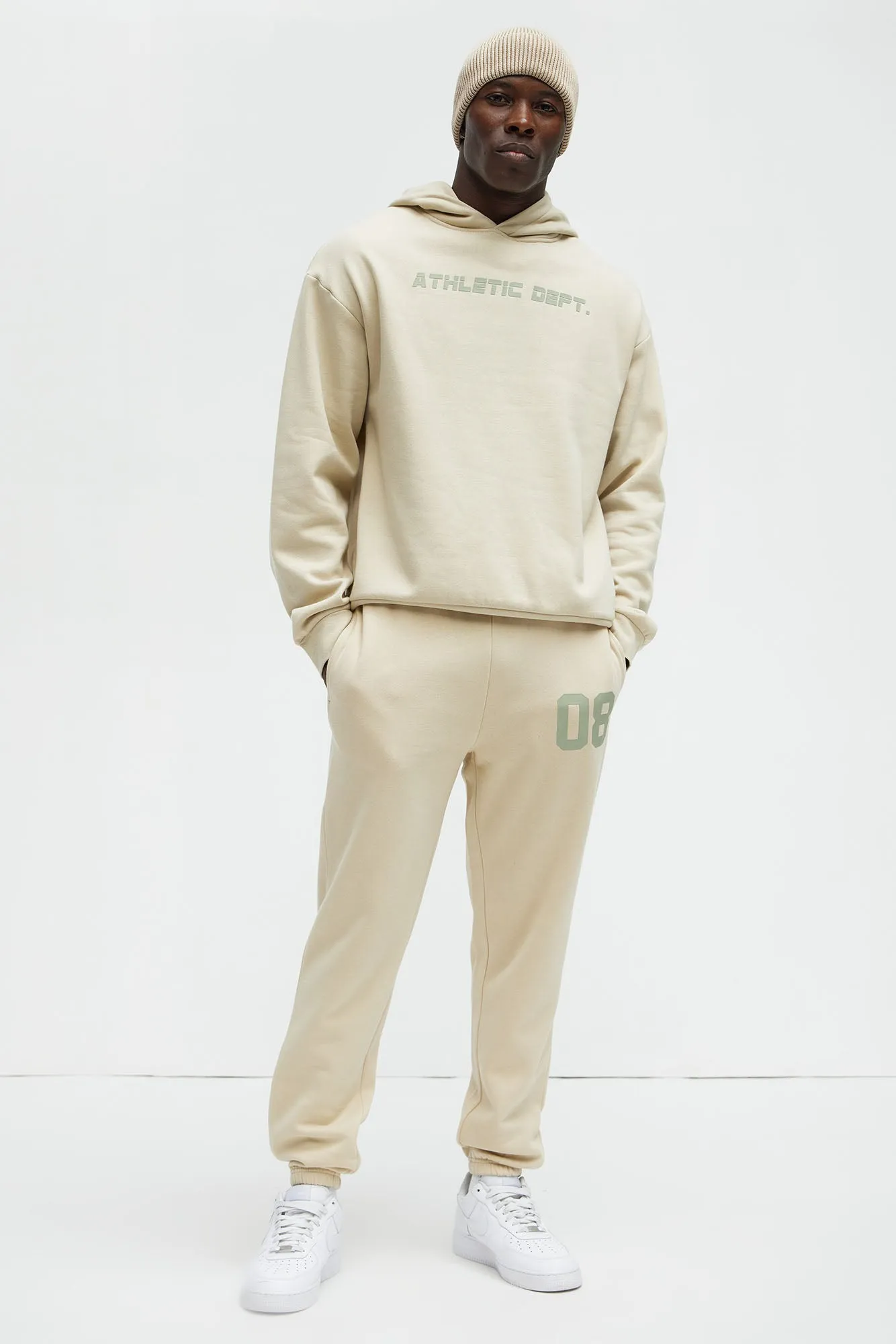 Athletic Dept. Hoodie - Tan