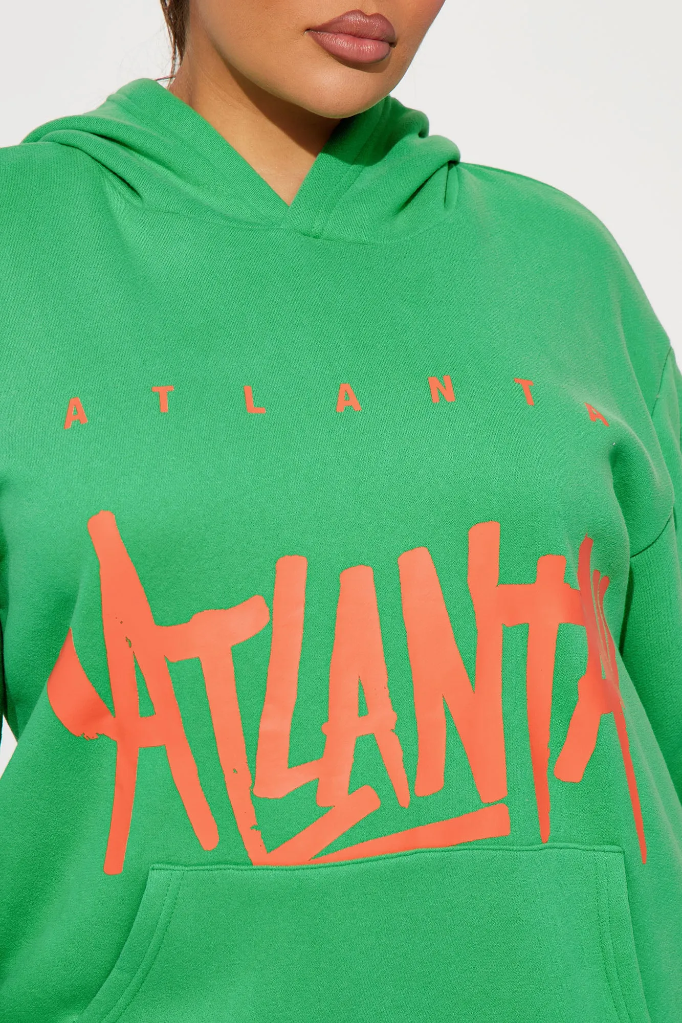 Atlanta Vibe Graphic Hoodie - Green