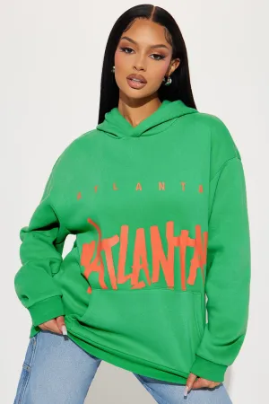 Atlanta Vibe Graphic Hoodie - Green