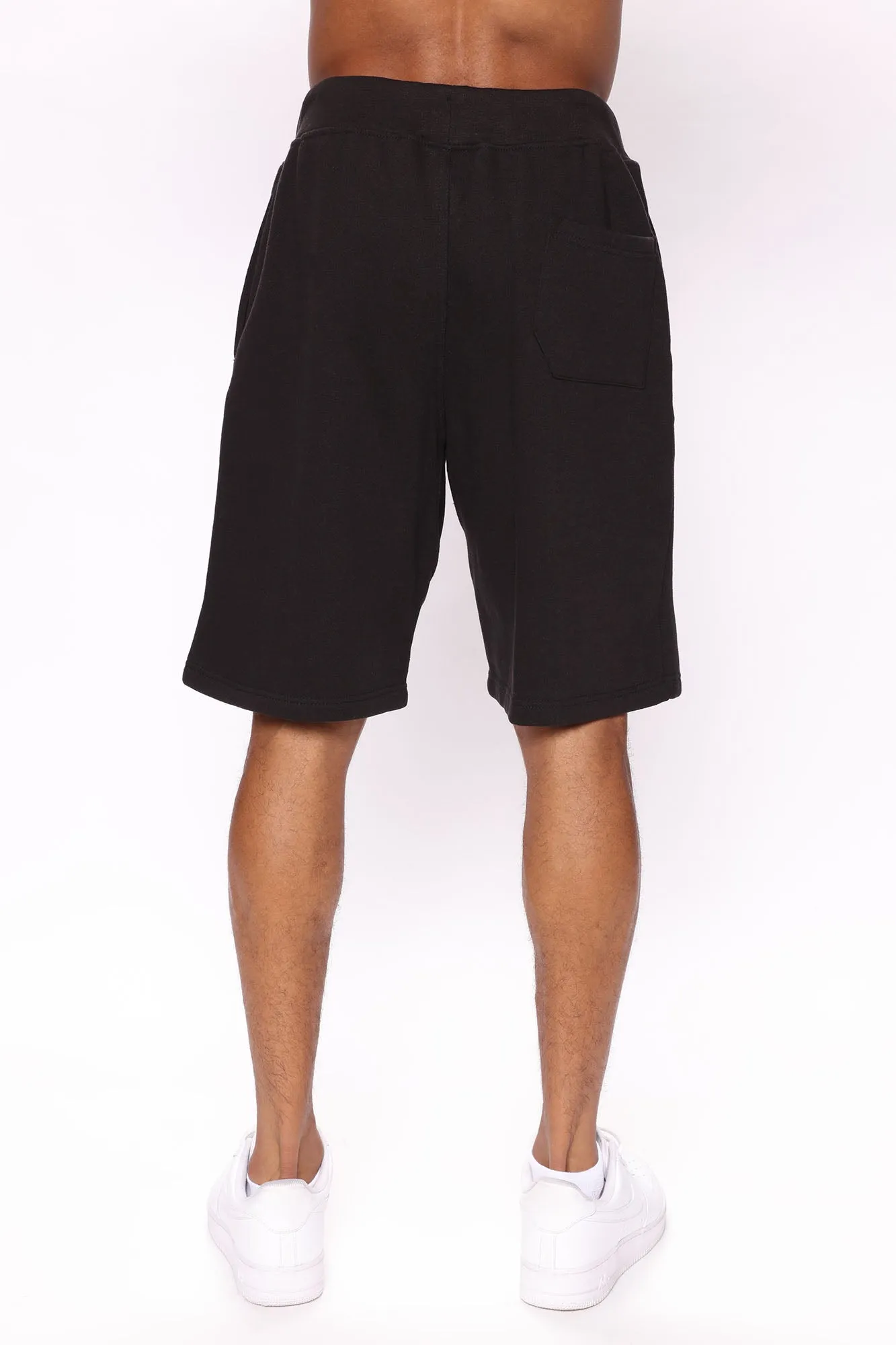 Avengers Patches Shorts - Black