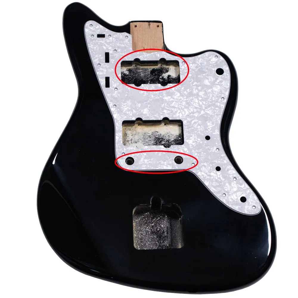 B Stock Black Gloss Jazzmaster Compatible Body