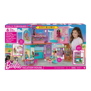 Barbie Casa de Muñecas Malibú HCD50