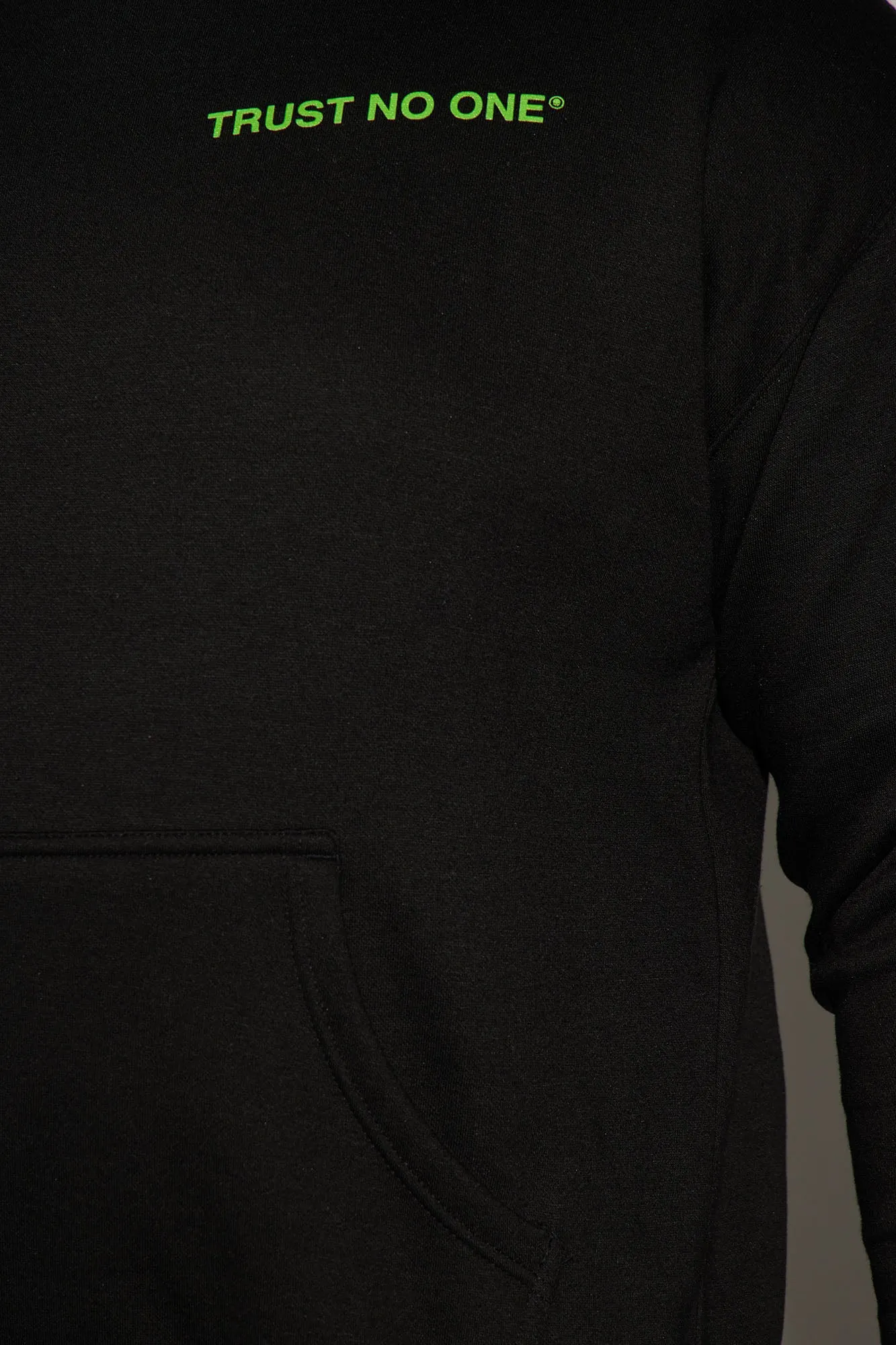 Beware Of Snakes Hoodie - Black