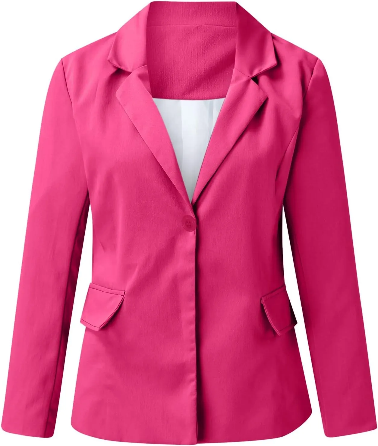 Blazer Jackets for Women Color Long Sleeve Lapel Suit Small Jacket Cardigan Work Suit Fall Fashion Blazer Blazer