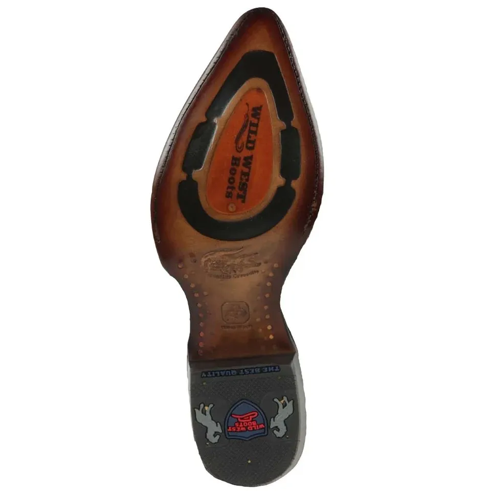 Botas de Cocodrilo Caiman Cola Puntal WW-2990109