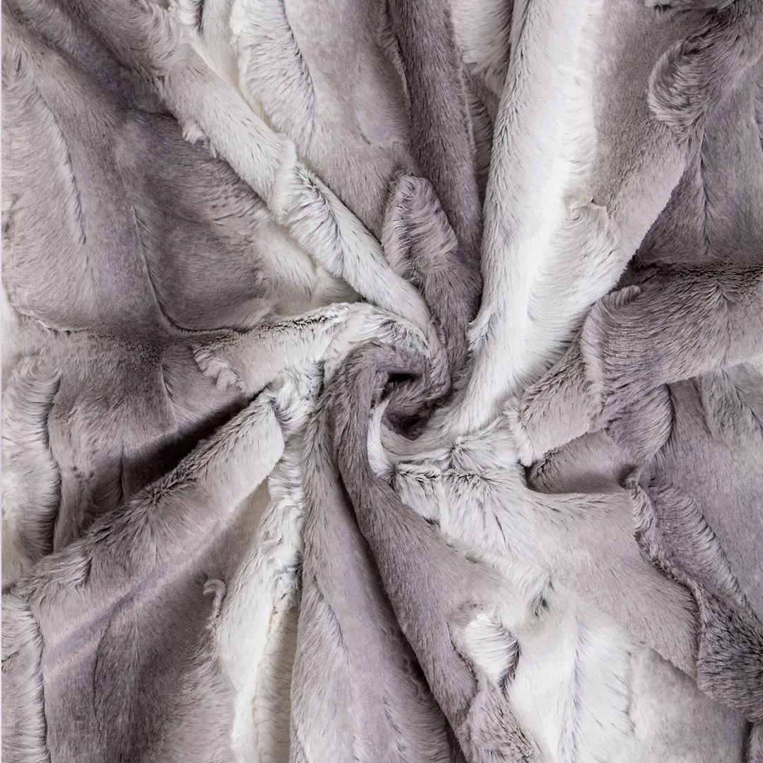Cashmere Dog Blanket Silver Angora