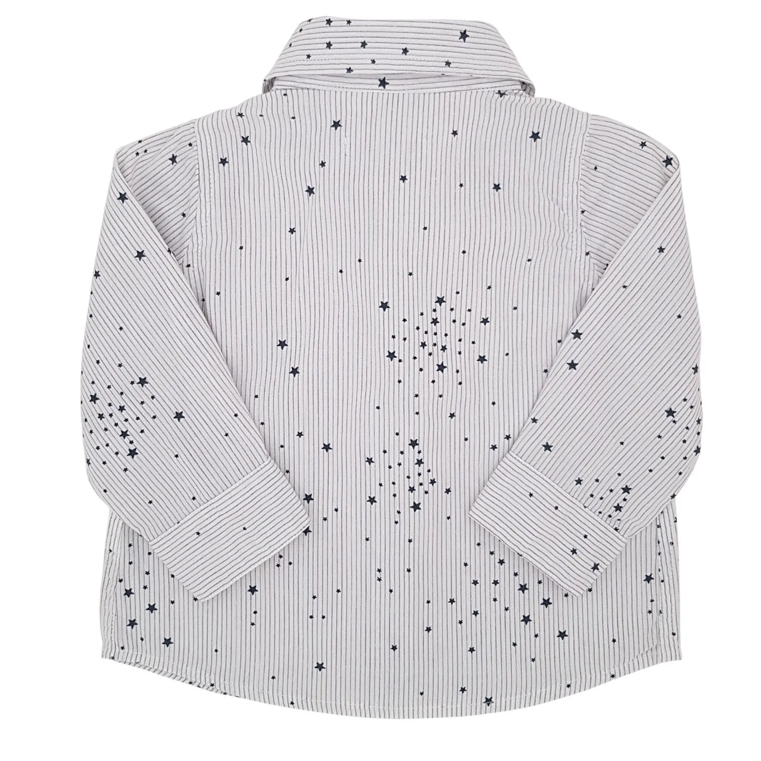 Chemise blanche imprimé étoiles