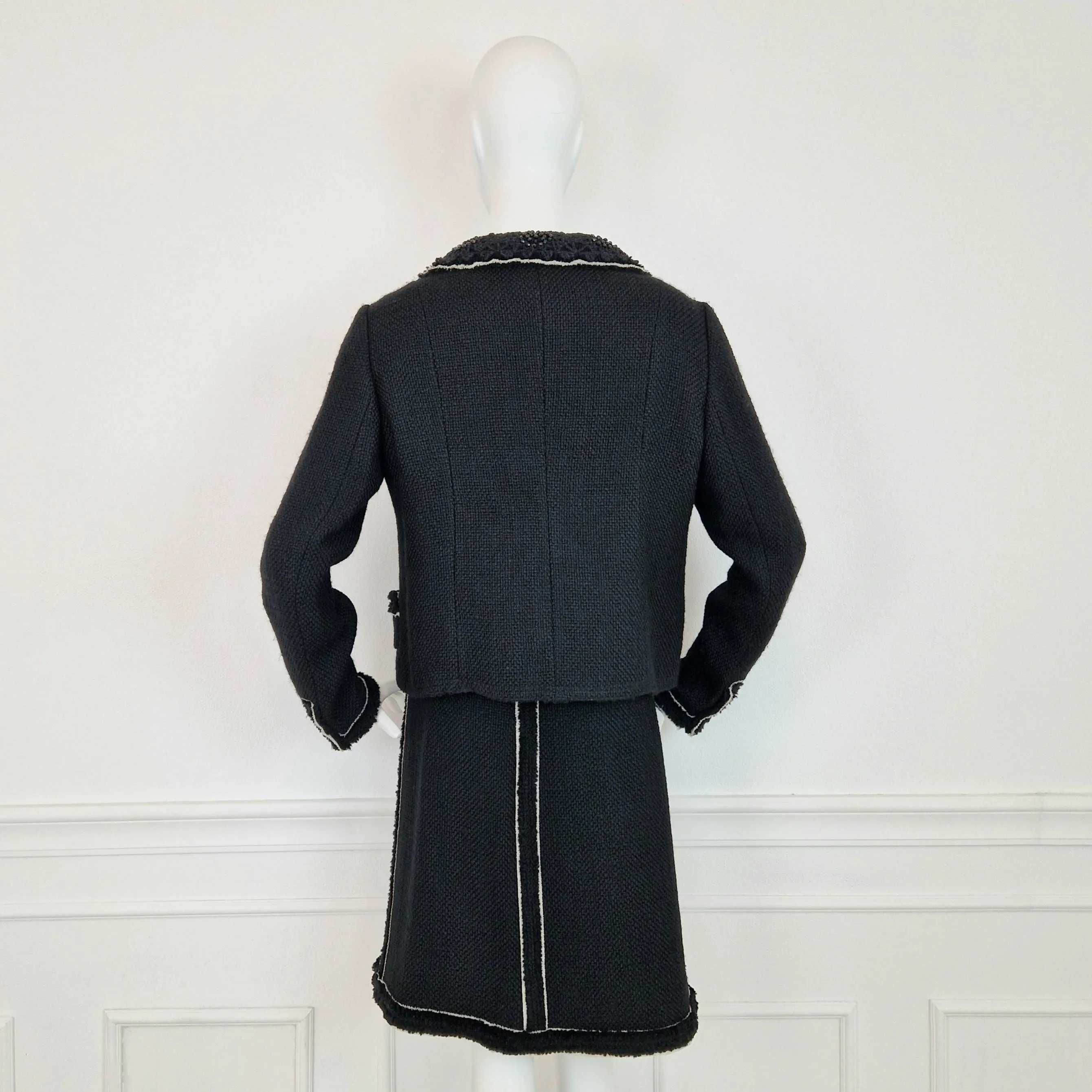 Completo tailleur Prada lana nero