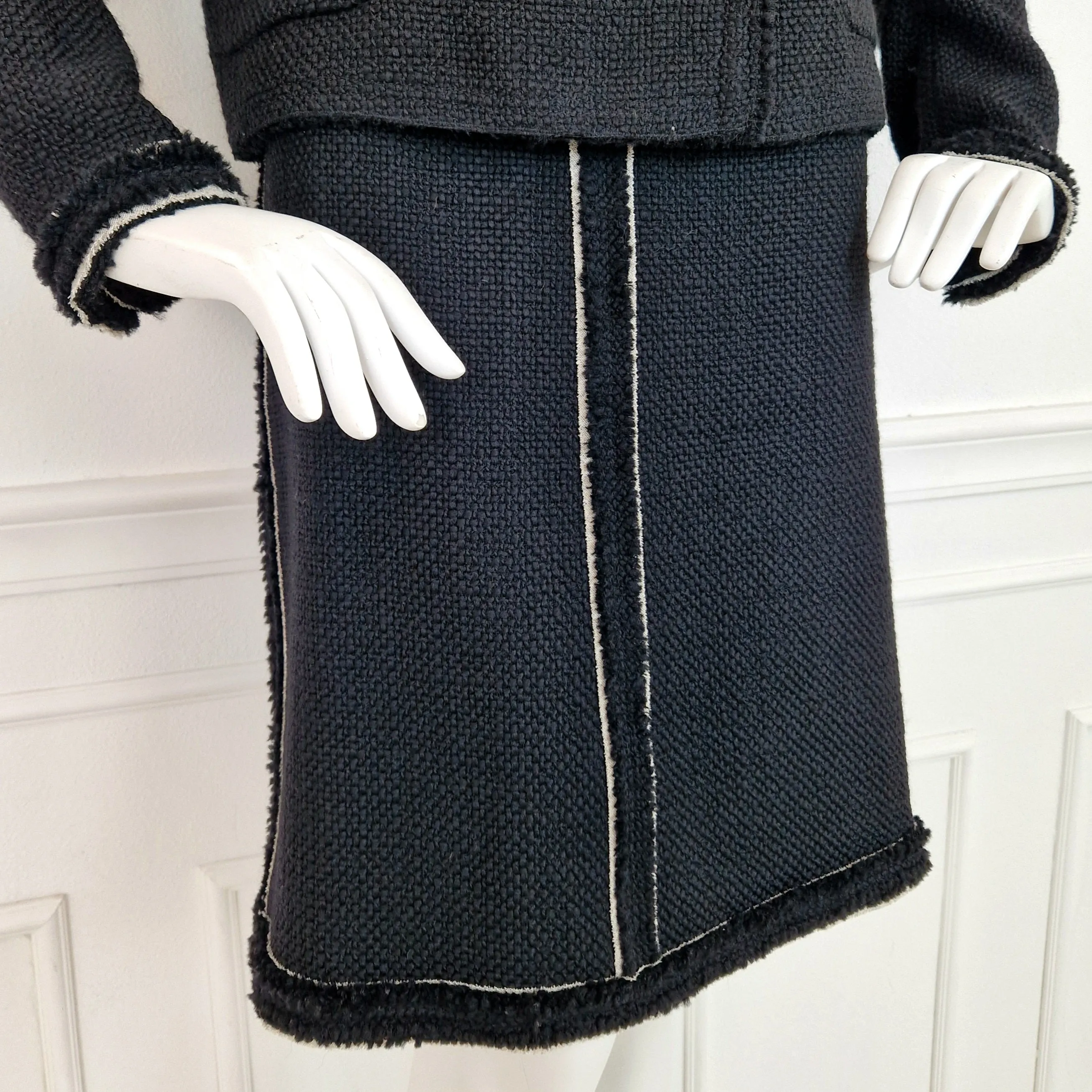 Completo tailleur Prada lana nero