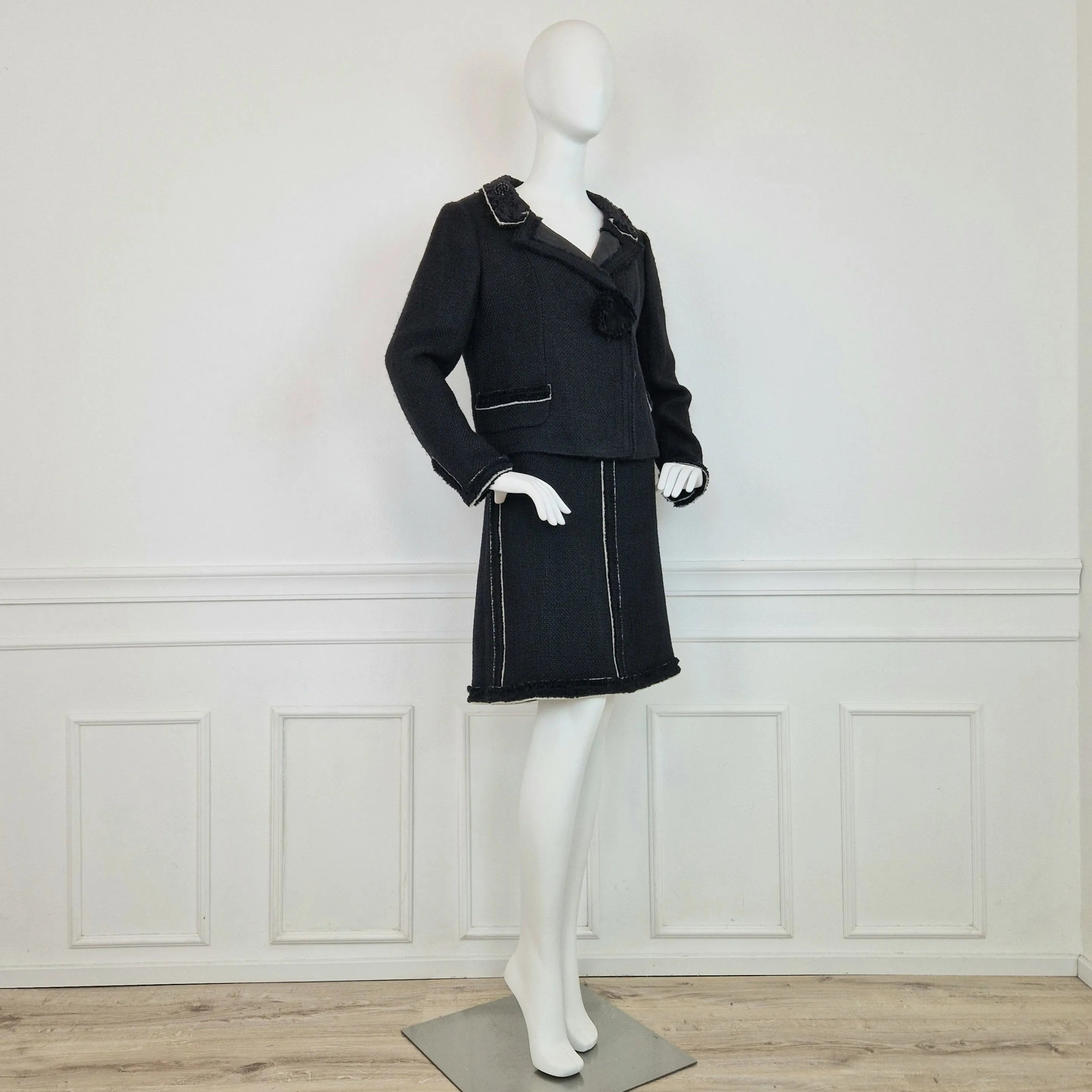 Completo tailleur Prada lana nero