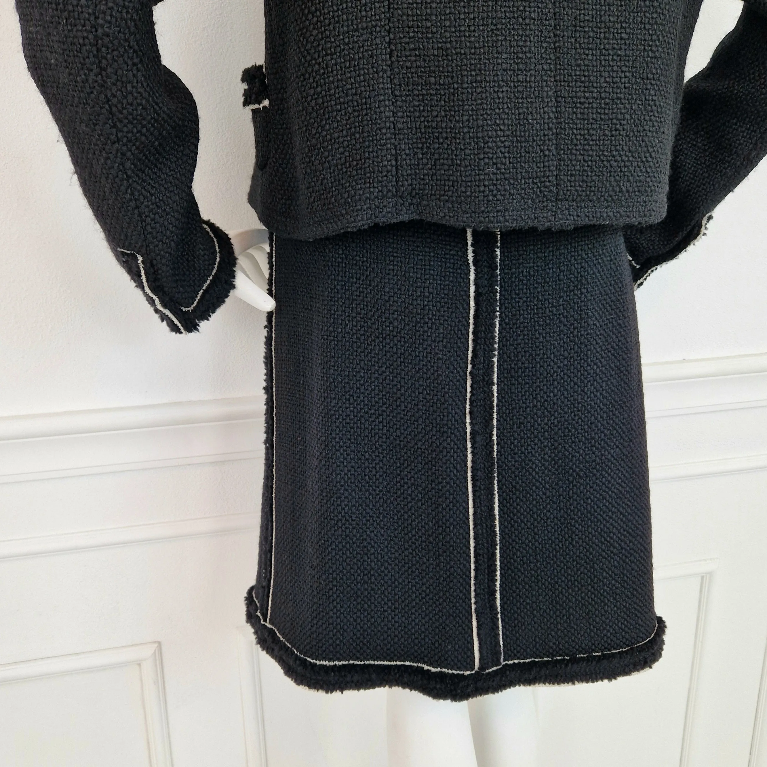 Completo tailleur Prada lana nero