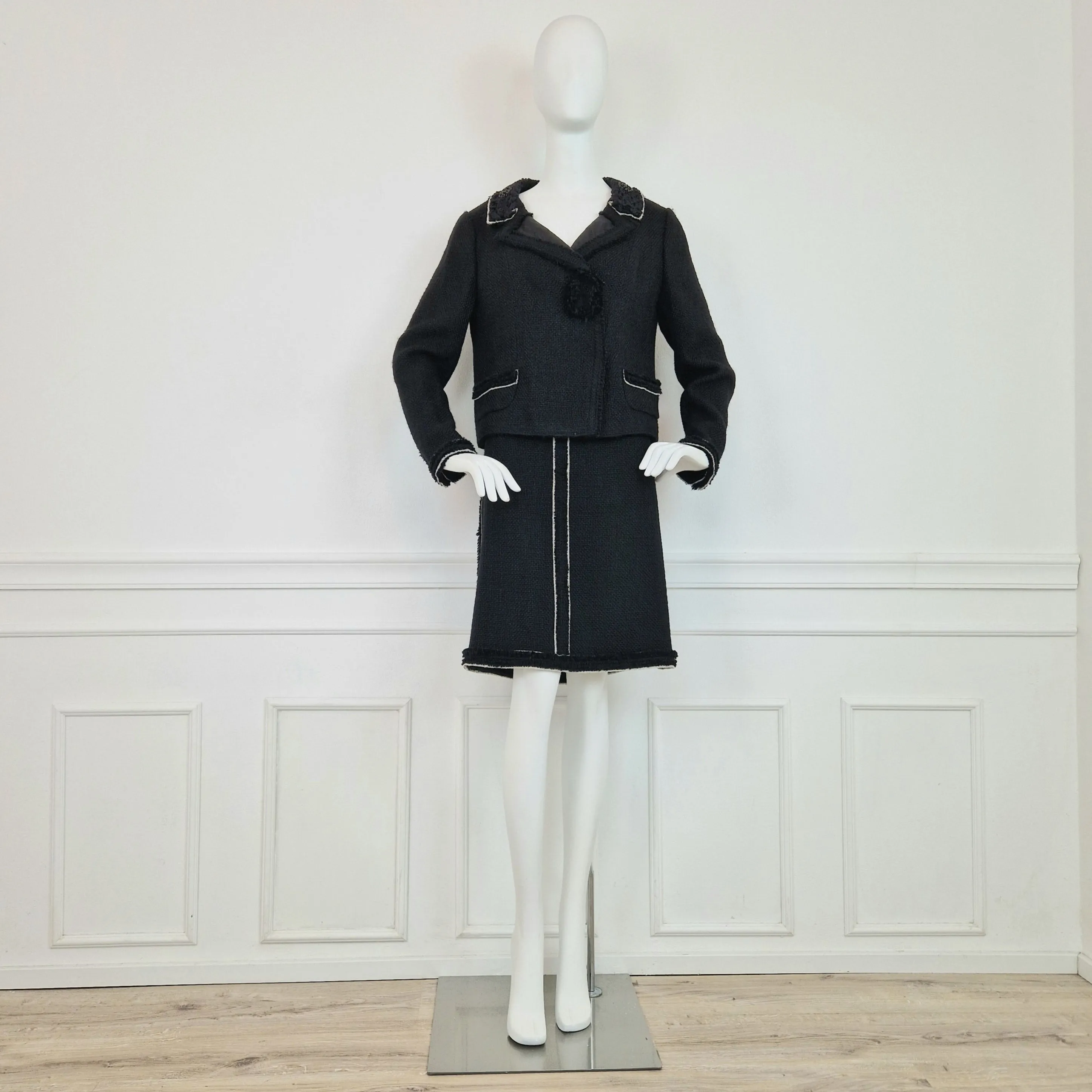 Completo tailleur Prada lana nero