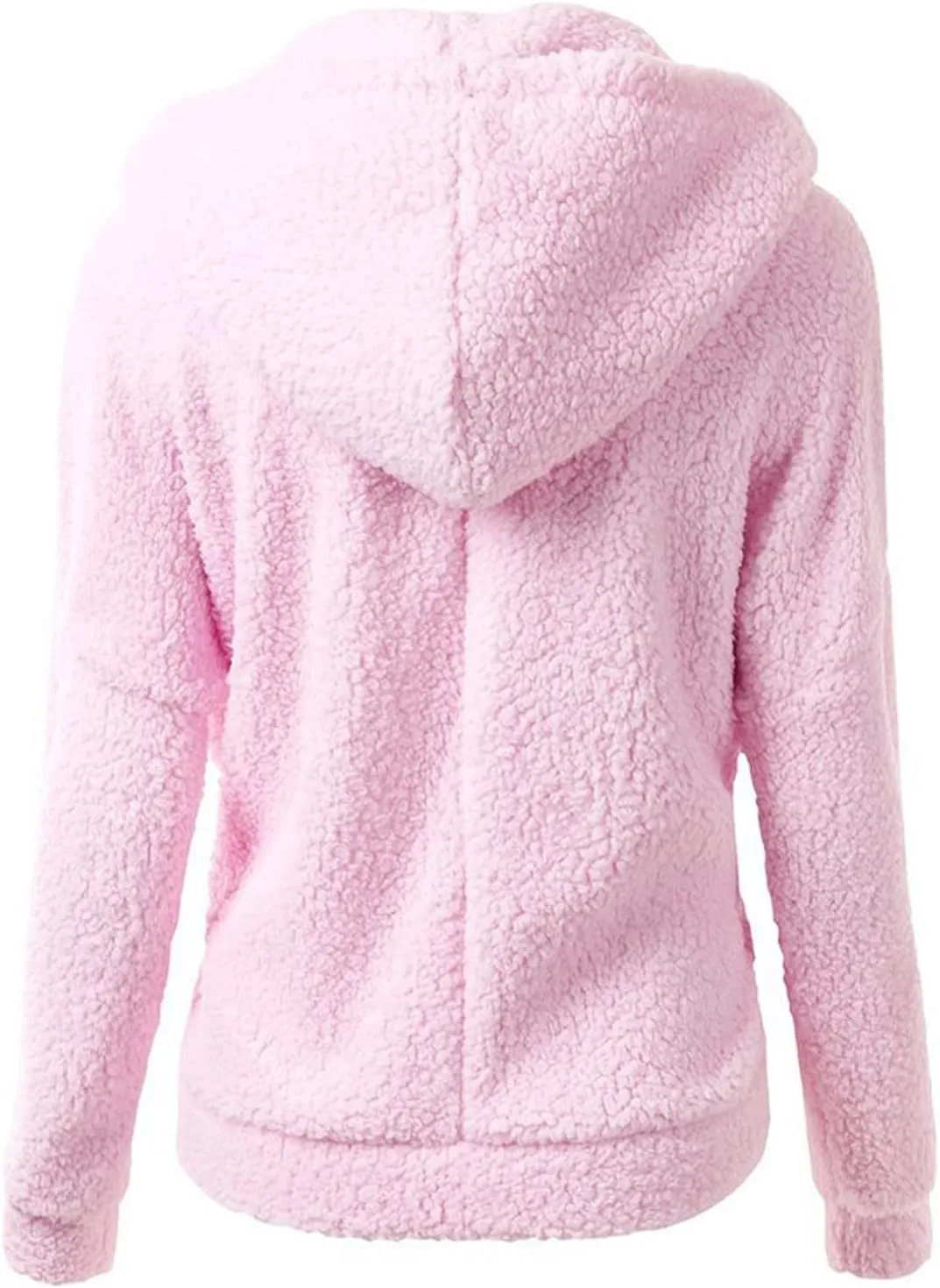 COTECRAM Womens Fleece Jacket Fall Winter Trendy Zip Up Sherpa Fuzzy Coats with Hood Casual Plus Size Warm Teddy Outerwear