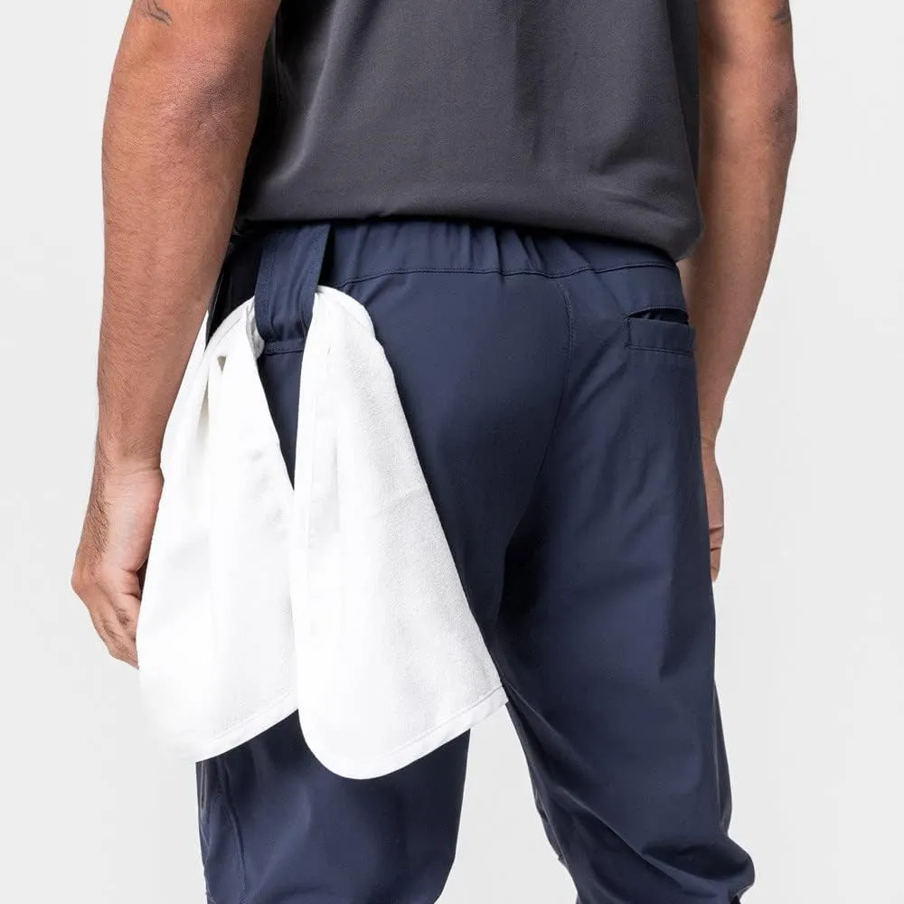 Dademeo Quick-Drying Hiking Pants Men's Slim Fit Straight Leg Drawstring Solid Training Pants Fitness Workout Joggers Pants
