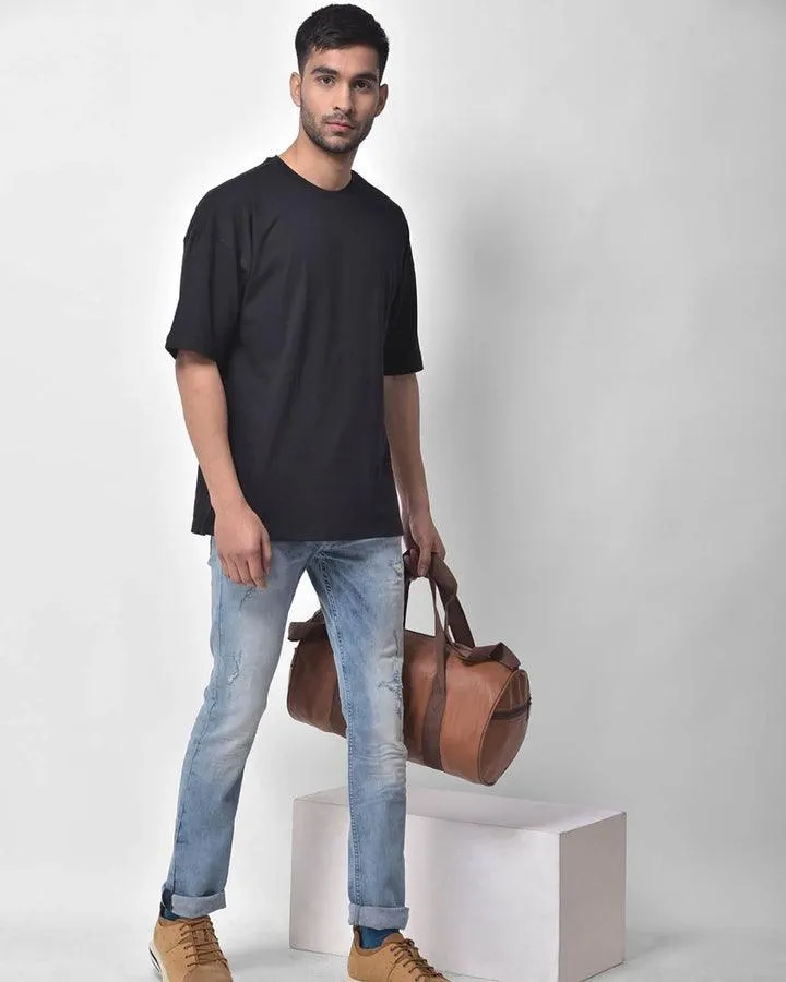 Dropshoulder Tee - Black
