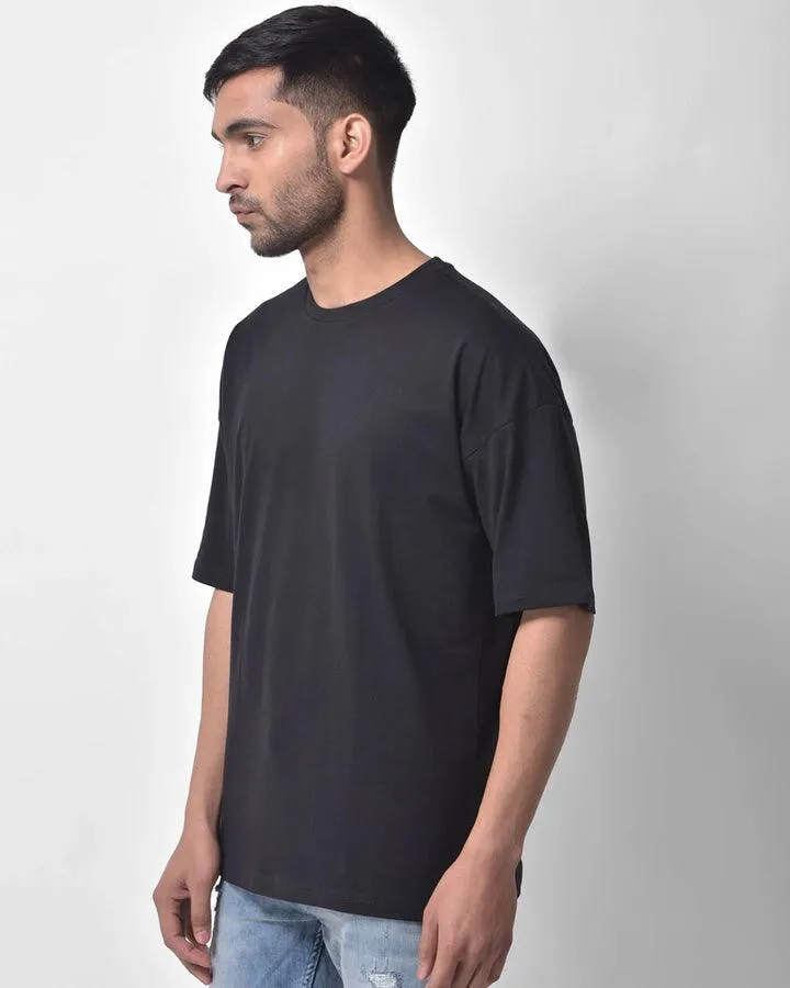 Dropshoulder Tee - Black