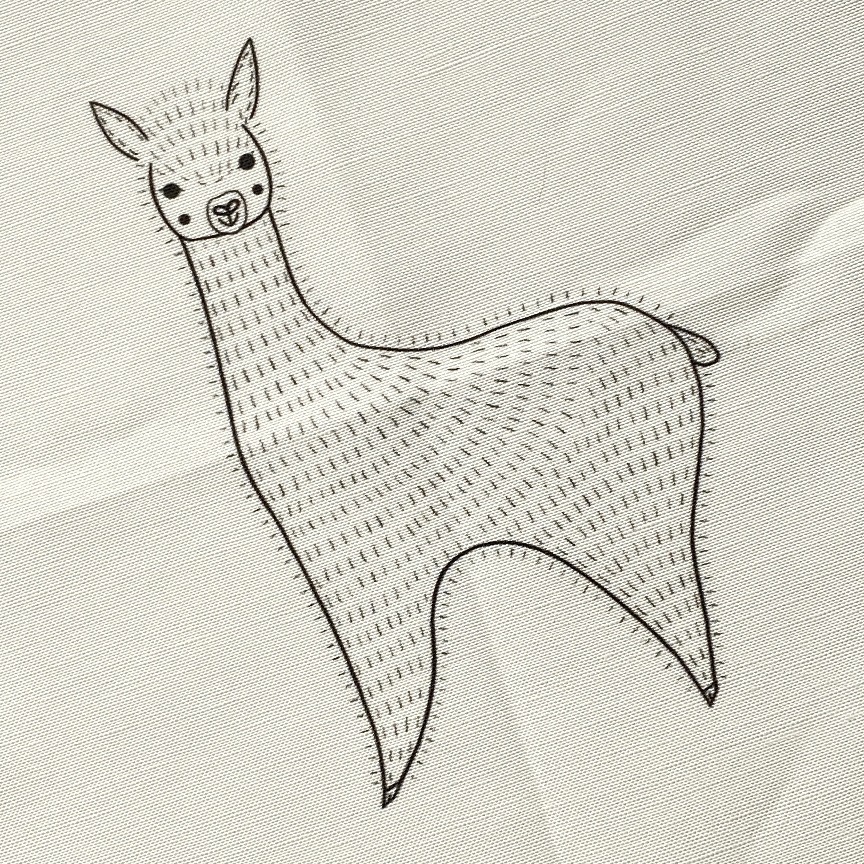 EMBROIDERY SAMPLER / ALPACA