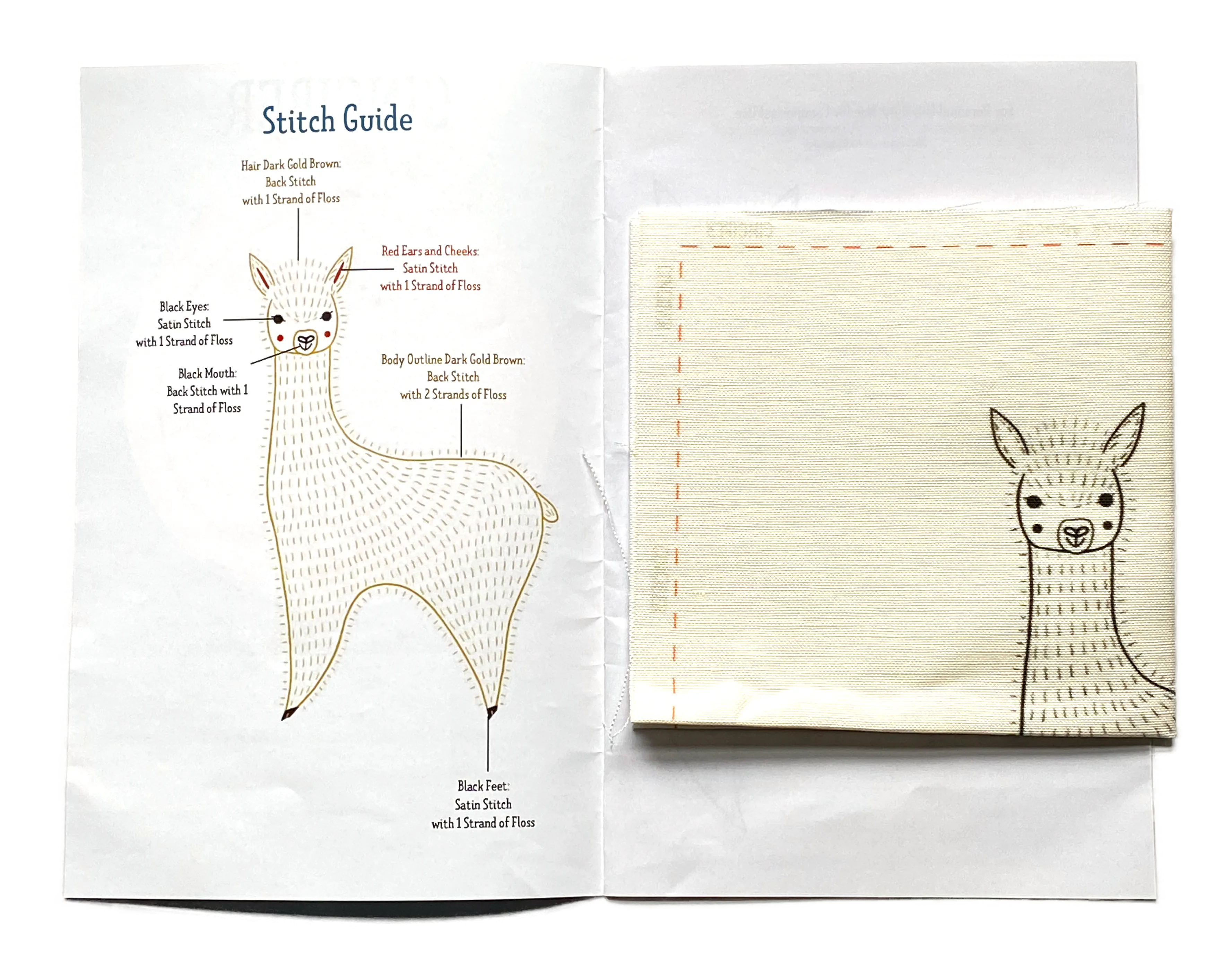 EMBROIDERY SAMPLER / ALPACA