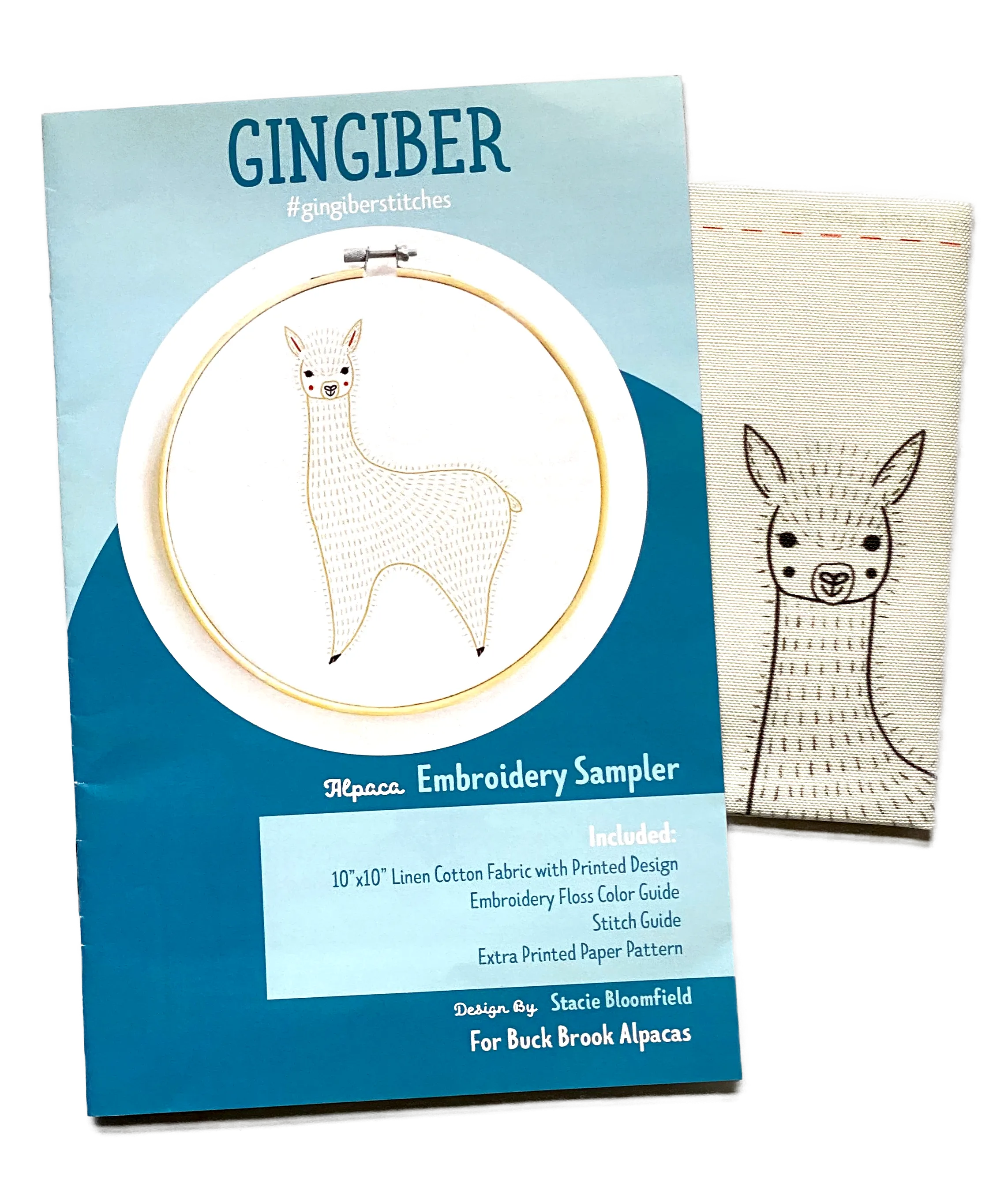 EMBROIDERY SAMPLER / ALPACA