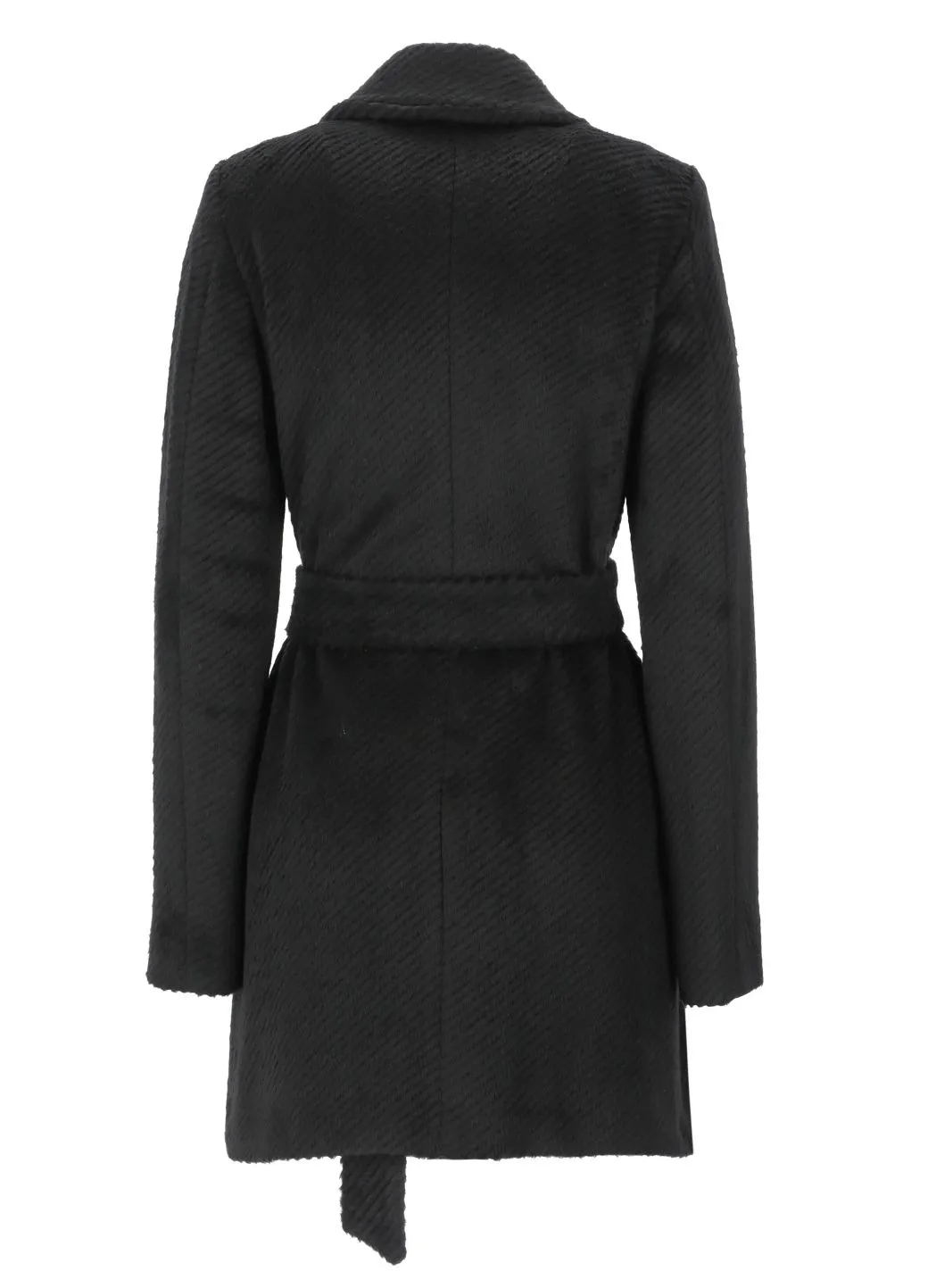 EMME MARELLA - Cappotto tessuto diagonale HODEIDA