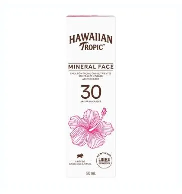 Hawaiian Tropic Protector Solar Mineral Face Fps 30 50 mL
