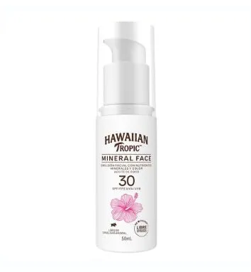 Hawaiian Tropic Protector Solar Mineral Face Fps 30 50 mL