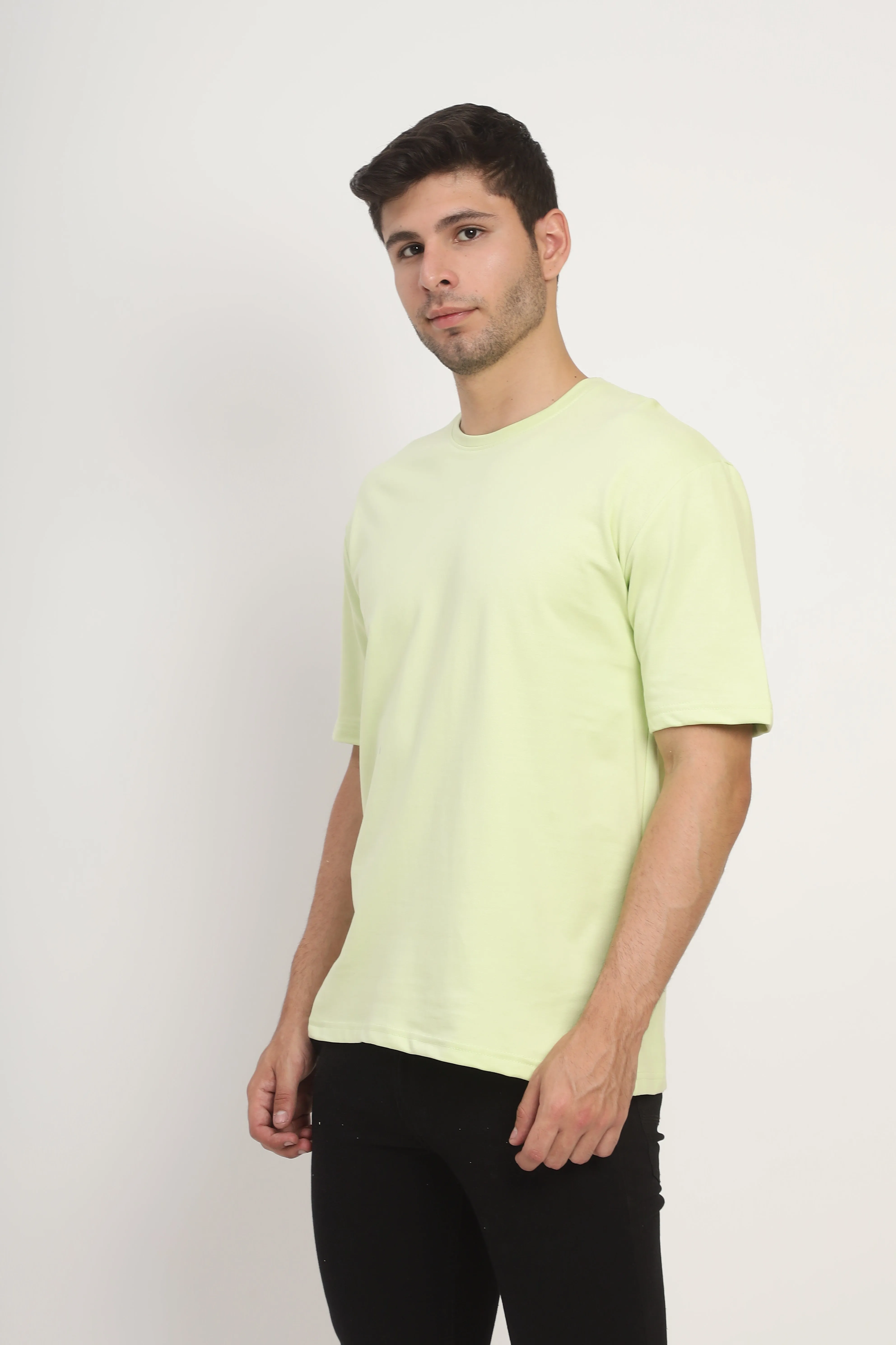 Heavyweight Oversize Solid T-Shirt Sage Green