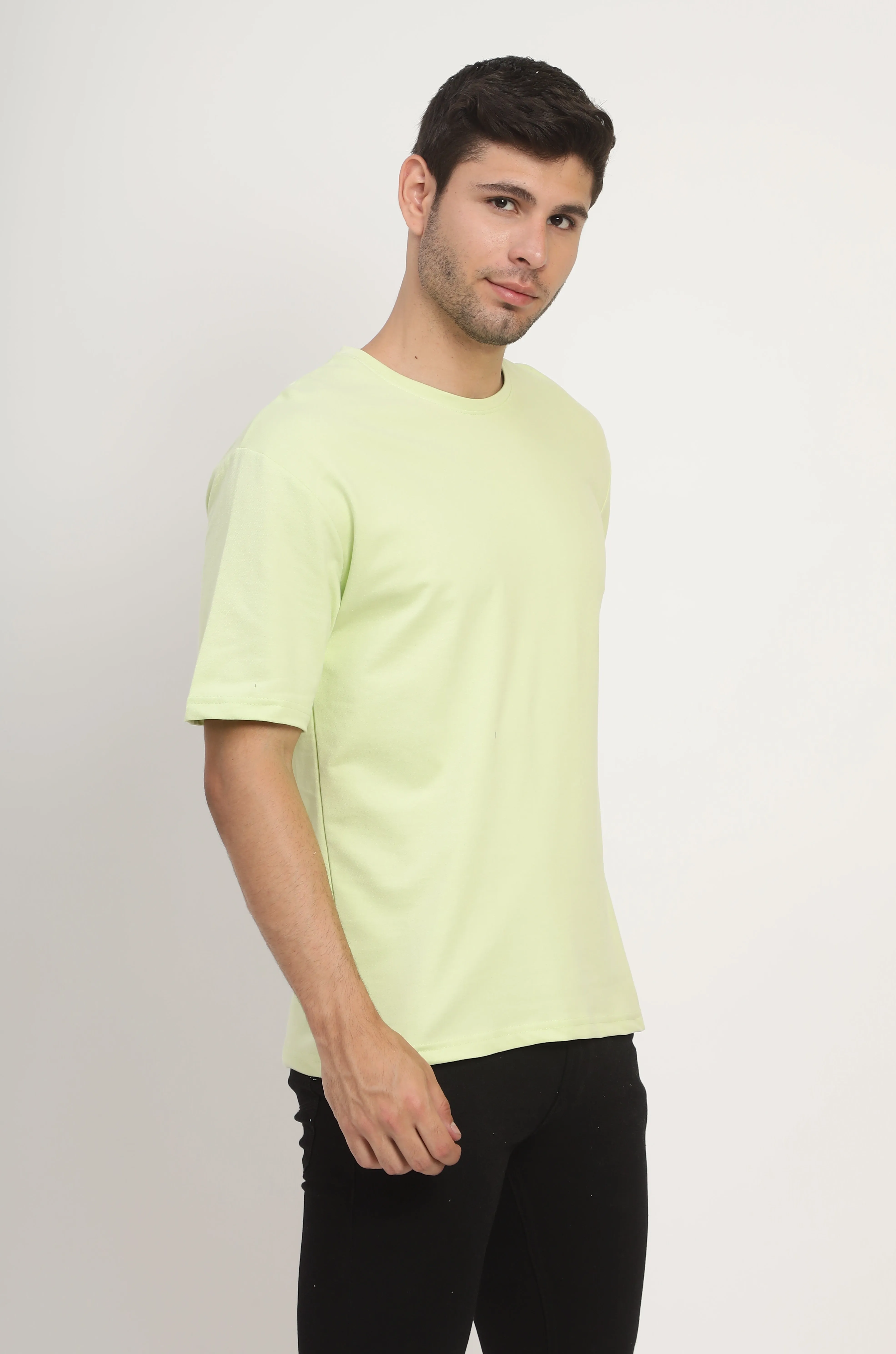 Heavyweight Oversize Solid T-Shirt Sage Green