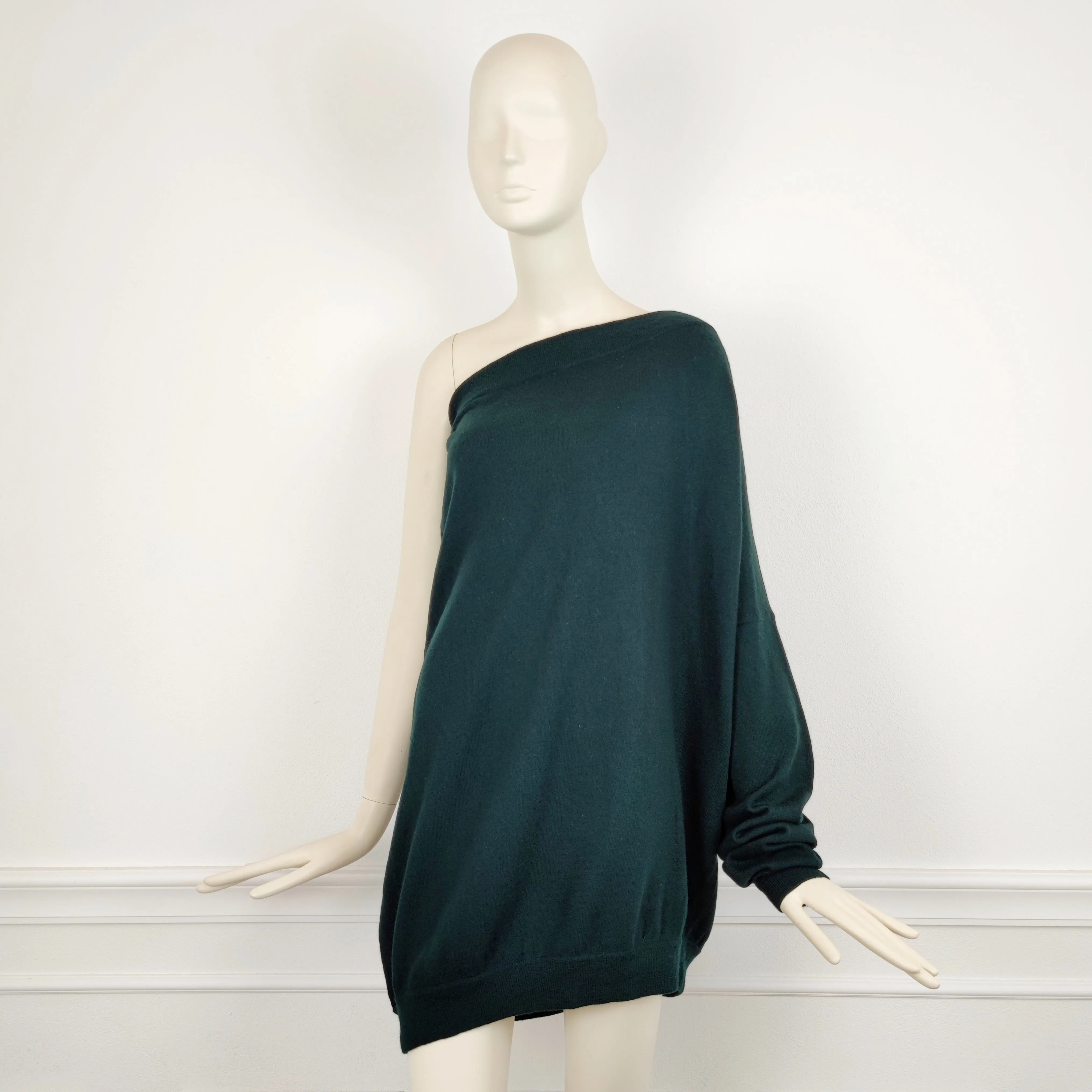 Maglione - abito monospalla Romeo Gigli 1990