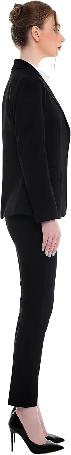 Marycrafts Women's Pant Suits Set  Professional Business Suiting Blazer and Pants 2 Piece Outfit