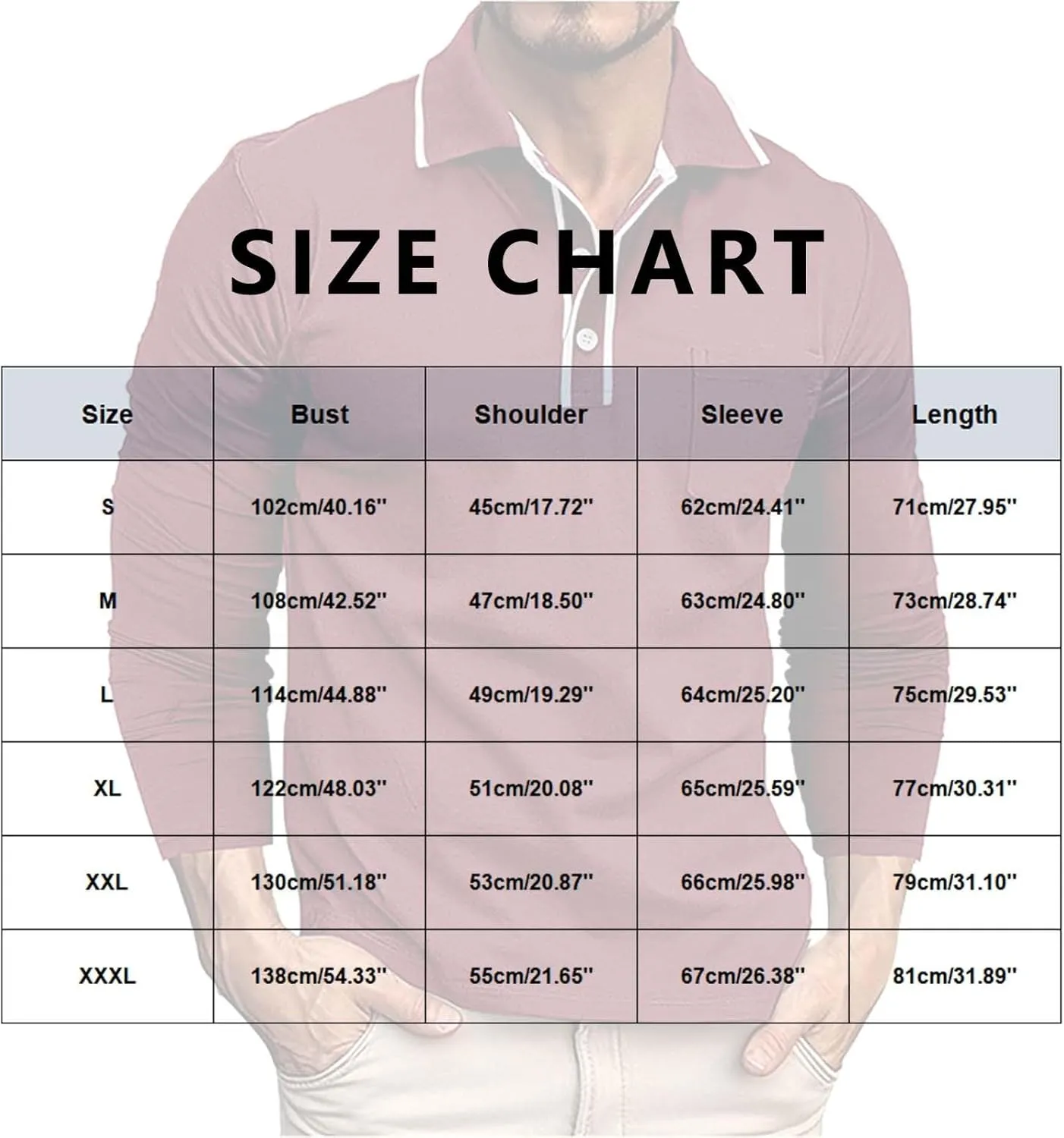 Mens 3 Button Polo Shirts Long Sleeve Cotton Collared Golf Tops Moisture Wicking Performance Athletic Shirts Workwear