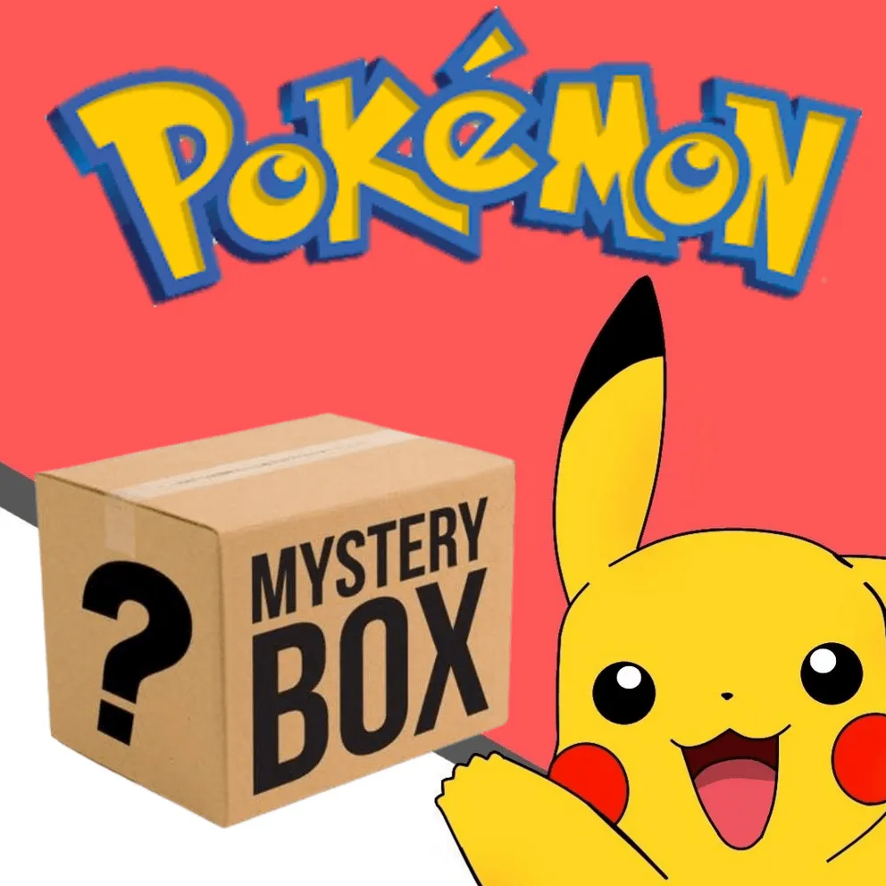 Pokémon Mystery Box 500€ Caja Misteriosa de Cartas Pokémon