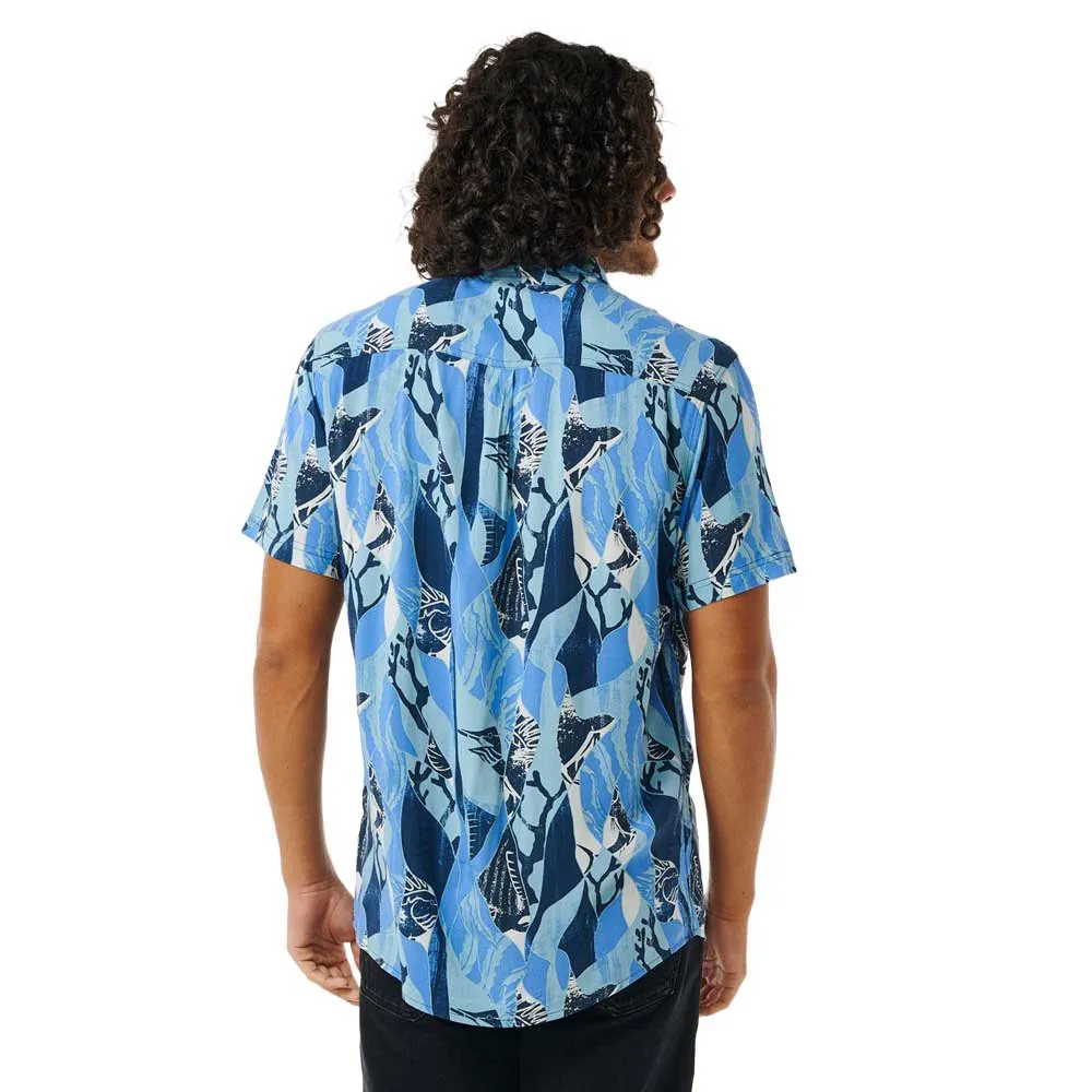 RIP CURL PARTY PACK SHIRT BLUE YONDER | CAMISA DE MANGA CORTA