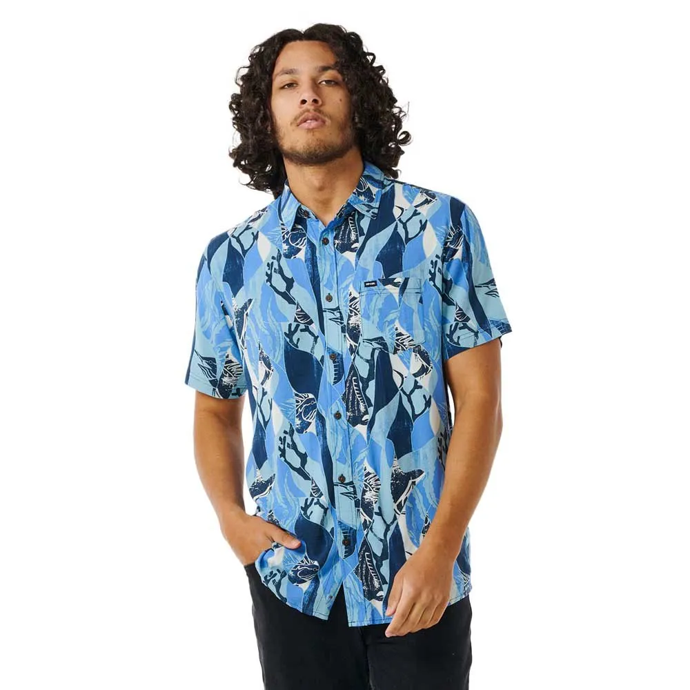 RIP CURL PARTY PACK SHIRT BLUE YONDER | CAMISA DE MANGA CORTA