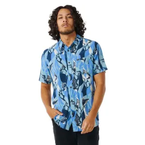 RIP CURL PARTY PACK SHIRT BLUE YONDER | CAMISA DE MANGA CORTA