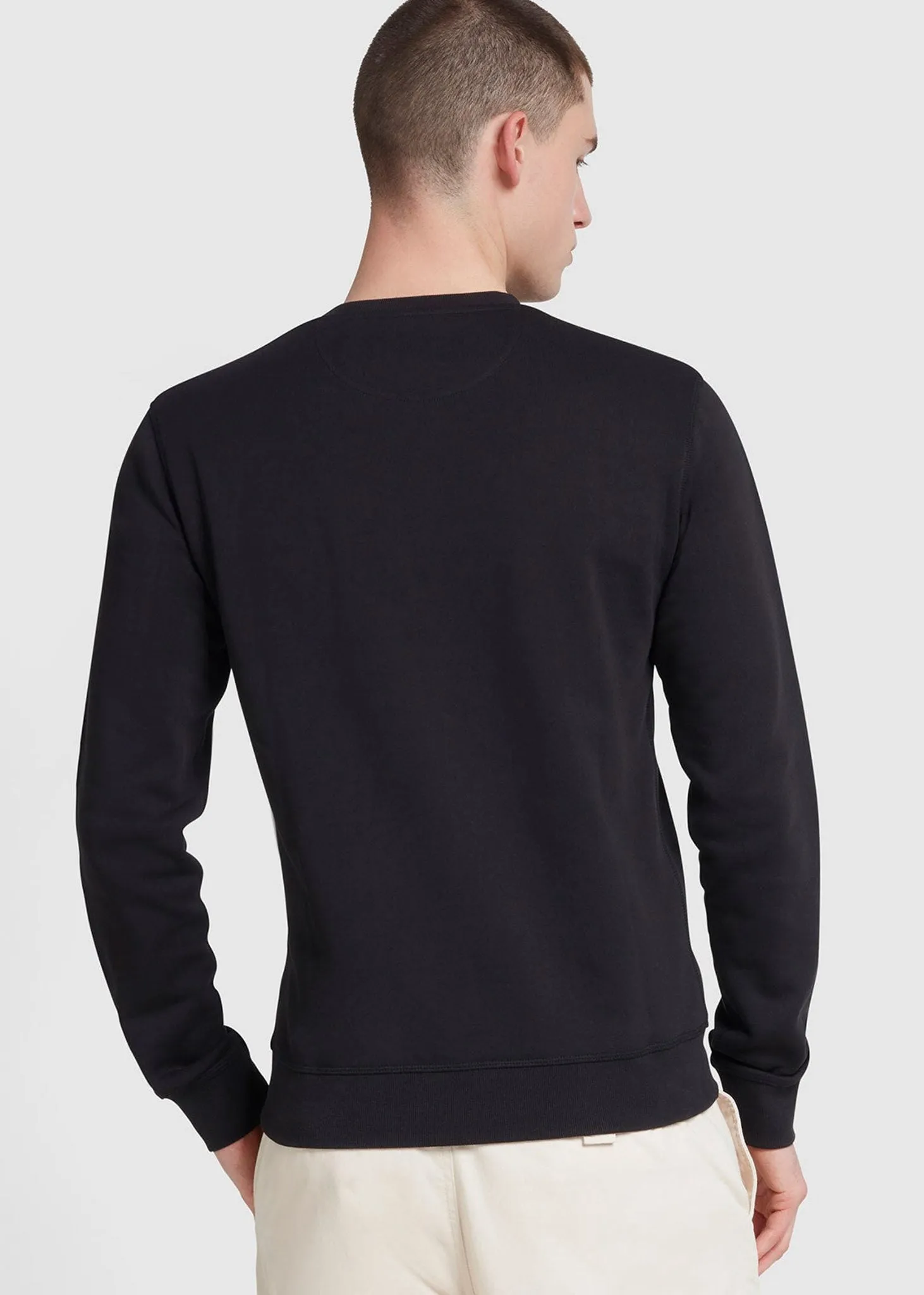 Sweatshirt tim new crew - black