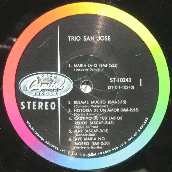 Trio San José - Trio San José (LP, Album) (VG )