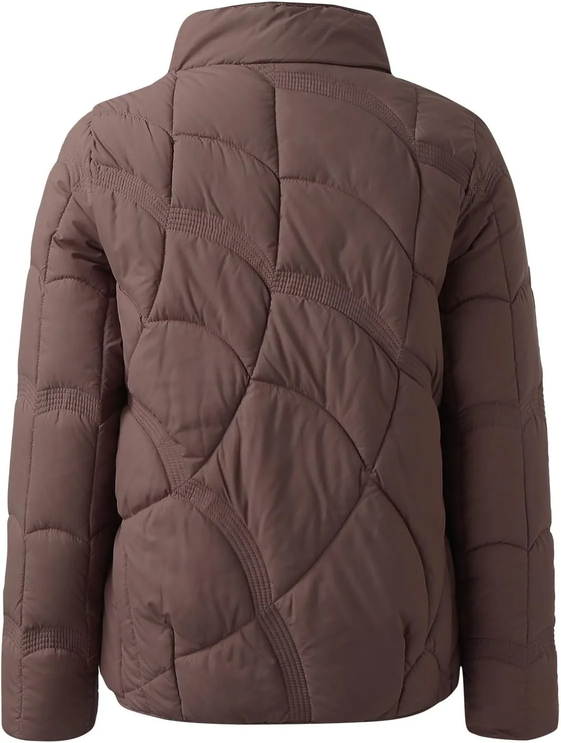 Womens Oversized Puffer Jacket Quilted Down Coats Windproof Lightweight Warm 2024 Winter Padded Coat Trendy Outerwear